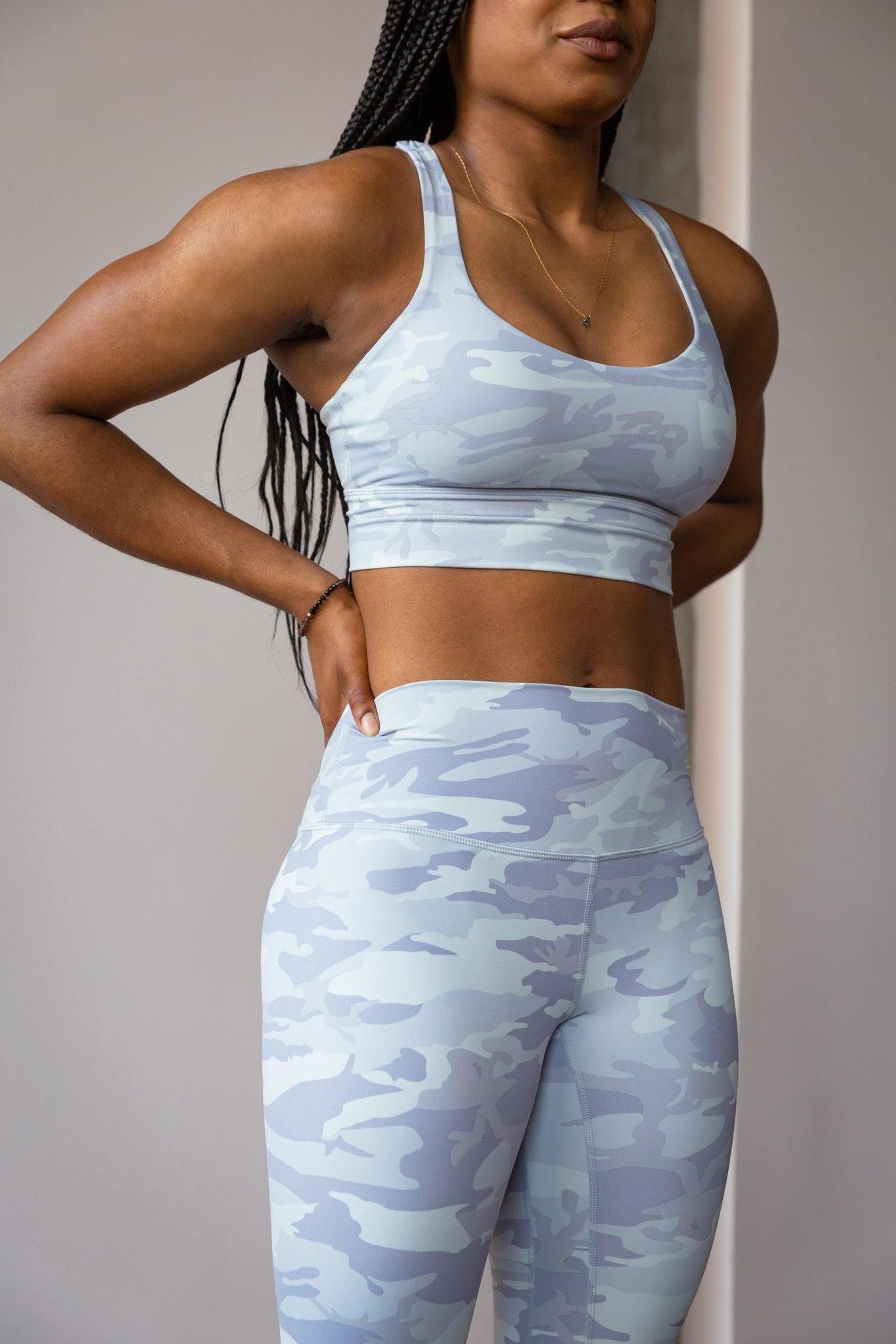 Arctic Camouflage Leggings - BST FITNESS APPAREL